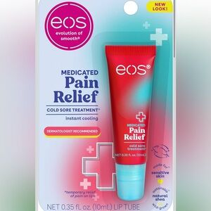 Eos Medicated Pain Relief Lip Balm NEW 🏷️